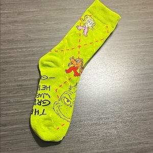 Mc Donald’s Dr. Seuss Lime Green Character Socks